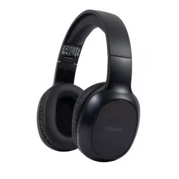 MAXELL HD1 BASS Bluetooth ausinės su USB-C įkrovimu, bosine garsą pabrėžiančiomis savybėmis, belaidės, ant ausų dedamos