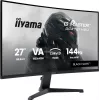 Monitorius IIYAMA G-MASTER GC2781HSU-B1 27 colių lenktas VA 1920×1080 144 Hz USB šakotuvas garsiakalbiai VESA juoda
