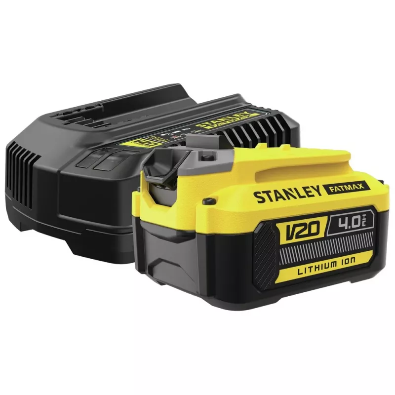 Baterijos ir įkroviklio rinkinys Stanley FATMAX SFMCB14M1-QW