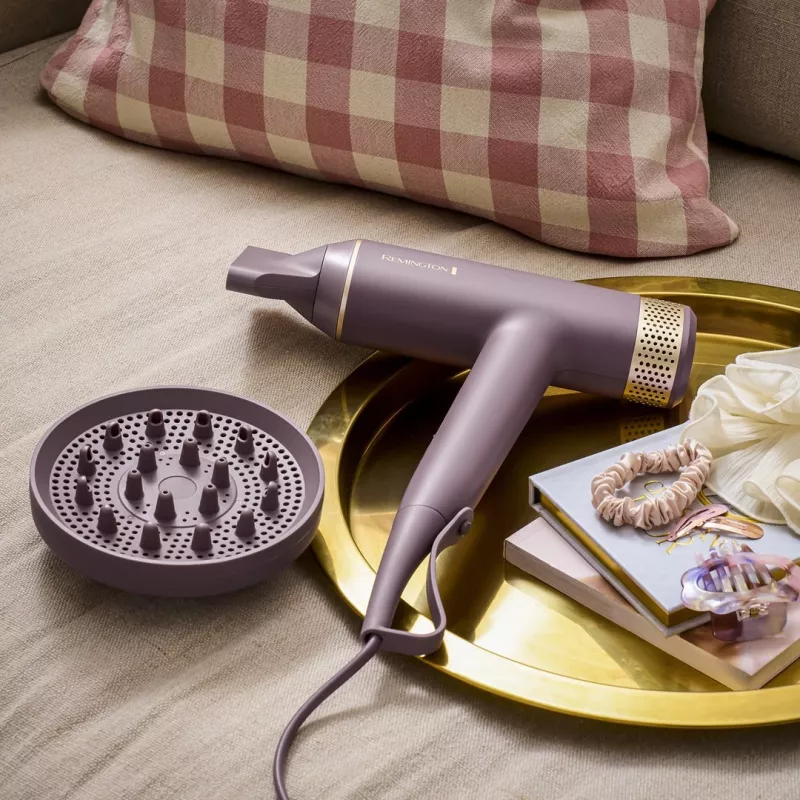 Plaukų džiovintuvas Remington EC8930, 1600 W, skaitmeninis variklis, 110000 aps./min., rožinis, 3 m laidas