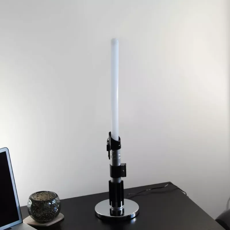 Stalinė lempa Ukonic 14364 juoda balta raudona šviesa 597 mm aukštis