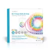 Išmanioji juostelė Nedis WIFILS51CRGB — Wi‑Fi, RGB, 24 W, 1 m laidas, 12 mm plotis