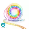 Išmanioji juostelė Nedis WIFILS51CRGB — Wi‑Fi, RGB, 24 W, 1 m laidas, 12 mm plotis