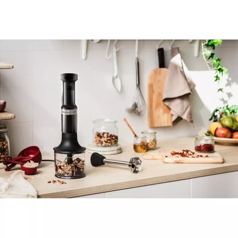 KitchenAid 5KHBV83EOB Panardinamasis trintuvas 180 W Juoda