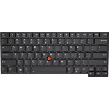 Klaviatūra „Lenovo ThinkPad T480s/E480/L480“ — „Lenovo 01YP330“, ispaniškas išdėstymas, juoda