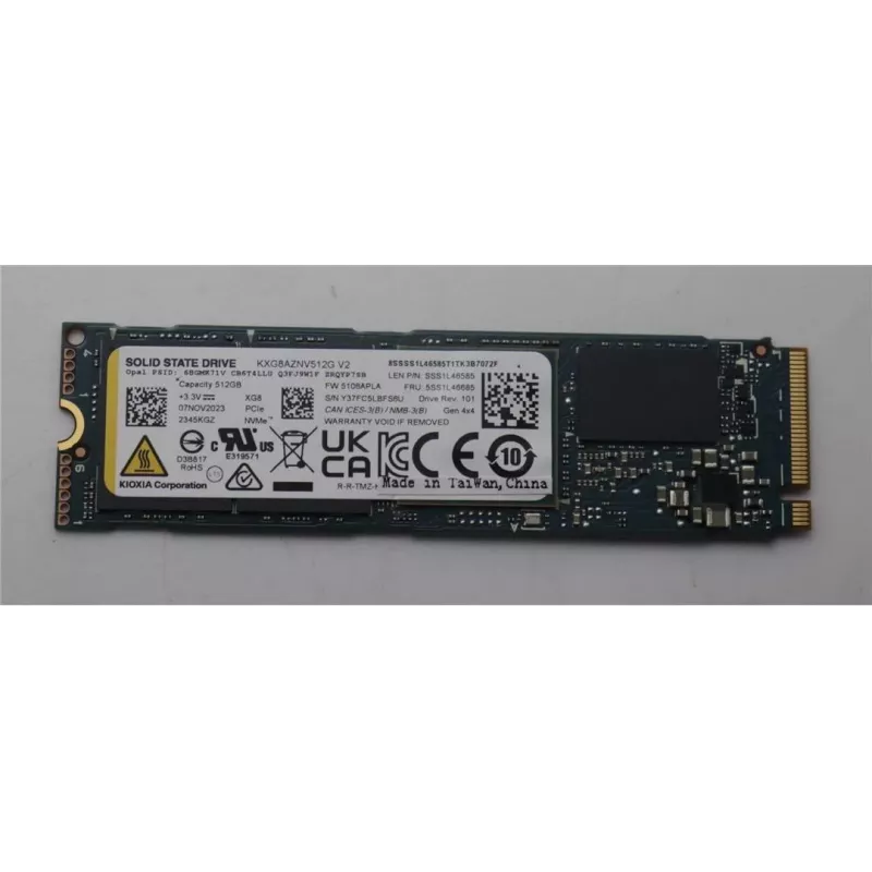 SSD Lenovo M.2 2280 PCIe 4.0 512GB — vidinis NVMe kaupiklis