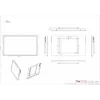 ERNITEC 0070-24198-HB3000-P 4K UHD stebėjimo ekranas — profesionalus monitorius