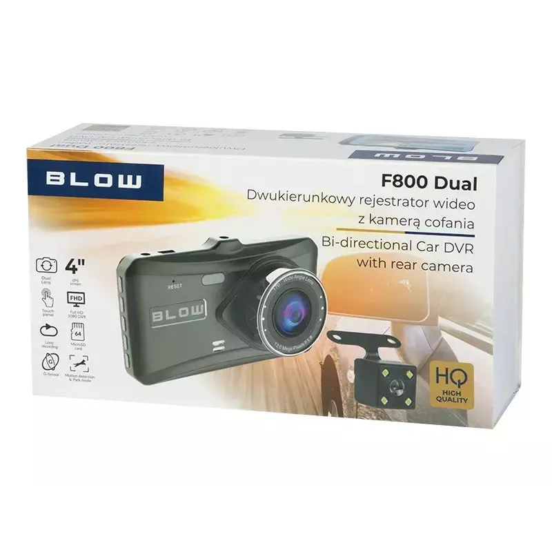 Dash camera BLOW Vaizdo registratorius JuodaBOX DVR F800BLOW