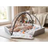 Vaikiškas žaidimų kilimėlis milly mally Baby Mat 5in1 Minky – daugiafunkcis 5-in-1 kūdikių kilimėlis pilvuko mankštai, žaidimui, poilsiui, ropojimui, kelionėms