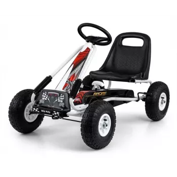 Milly Mally Ride-On Go-Kart Thor White
