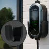 Prie sienos montuojamas elektromobilio įkroviklis QOLTEC 7 kW 230V CEE 32A su Wi‑Fi ir LCD (modelis 52721)