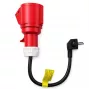 Maitinimo adapteris QOLTEC CEE 16A 5P 400V į SCHUKO 230V, modelis 52724
