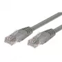 komutacinis kabelis cat.6 RJ45 UTP 2 m, pilkas