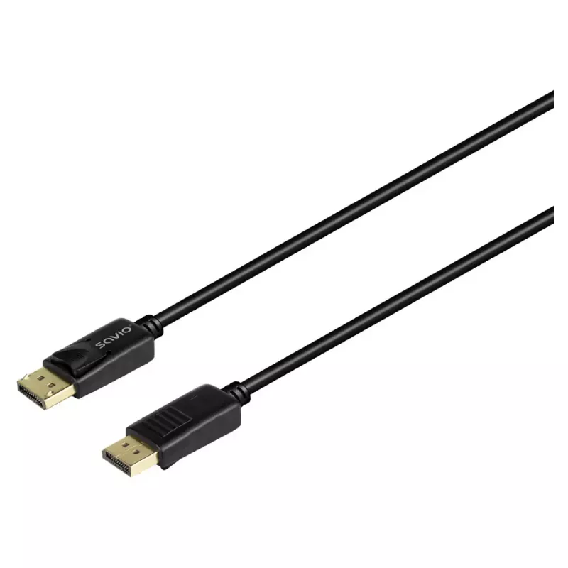 DisplayPort kabelis SAVIO CL-204 v1.4 1 m, DP 1.4 suderinamumas