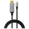 USB-C į DisplayPort laidas SAVIO CL-208 (DisplayPort 1.2, 2 m)