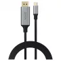 USB-C į DisplayPort laidas SAVIO CL-208 (DisplayPort 1.2, 2 m)
