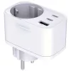 3MK Charger Comfort Charger GaN 30W White – USB maitinimo adapteris, 30W GaN išvestis