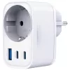 3MK Charger Comfort Charger GaN 30W White – USB maitinimo adapteris, 30W GaN išvestis