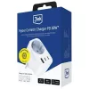 3MK Charger Comfort Charger GaN 30W White – USB maitinimo adapteris, 30W GaN išvestis