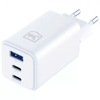 3MK Charger Hyper GaN 65W QC4+ — USB GaN 65W greitasis įkroviklis su QC4+ palaikymu