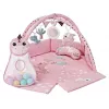 Edukacinis žaidimų kilimėlis Dino Pink TinyMini rožinis