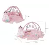Edukacinis žaidimų kilimėlis Dino Pink TinyMini rožinis