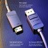 Kabelis DP į HDMI 2M/JUODAS Hadbh Vention