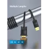 Kabelis DP į VGA 2M/JUODAS Hblbh Vention
