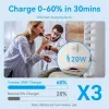Sieninis mobilusis įkroviklis USB-C/20W TZ-FEPW0-EU-02 Vention