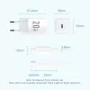 Sieninis mobilusis įkroviklis USB-C/20W TZ-FEPW0-EU-02 Vention