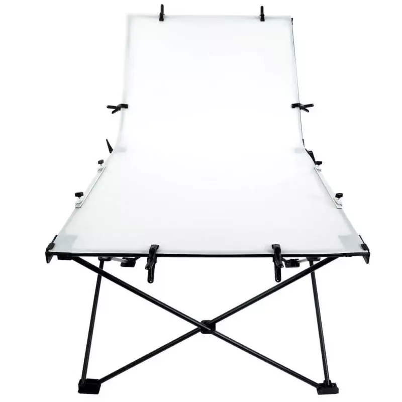 Foto fono fotografavimo stalas Godox FPT100200 Baltas 1000 mm x 2000 mm