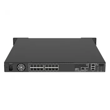 Tinklo vaizdo registratorius AXIS S2216 Mk II 16 kanalų, 4 TB HDD, 256 GB SSD, RAID 0/1/10, FIPS 140-2 L2, 1U, juodas