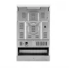 Laisvai pastatoma viryklė Electrolux LKR540266X — 4 degiklių keraminė kaitlentė, elektrinė orkaitė 57 l, nerūdijantis plienas, energijos klasė A, 50 cm