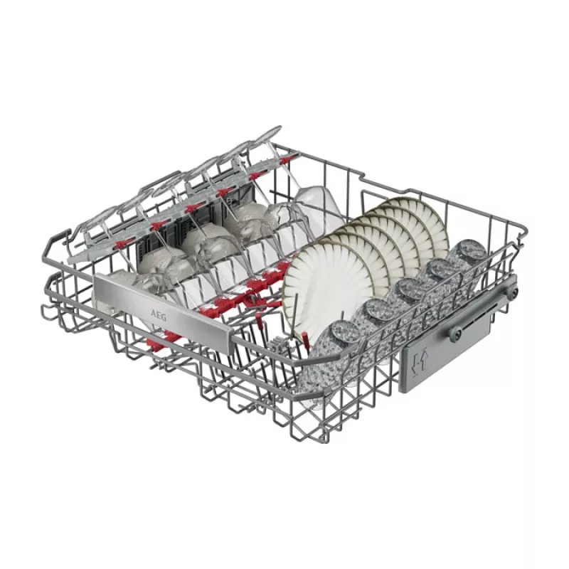 Pastatoma indaplovė AEG GU8200A2SGM — 14 vietų, A energijos klasė, 40 dB, 8,4 l/ciklui