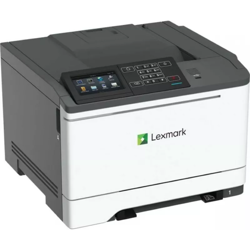 Lexmark CS622de spalvotas lazerinis spausdintuvas — CS622de, A4, 38 ppm, dvipusis spausdinimas, 2400 x 600 DPI, 4 kasetės