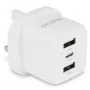 Dicota maitinimo šaltinis – kompaktiškas, nešiojamam kompiuteriui – 32 vatai – 3 A – 3 išvesties prievadai (USB-C, 2 x USB)