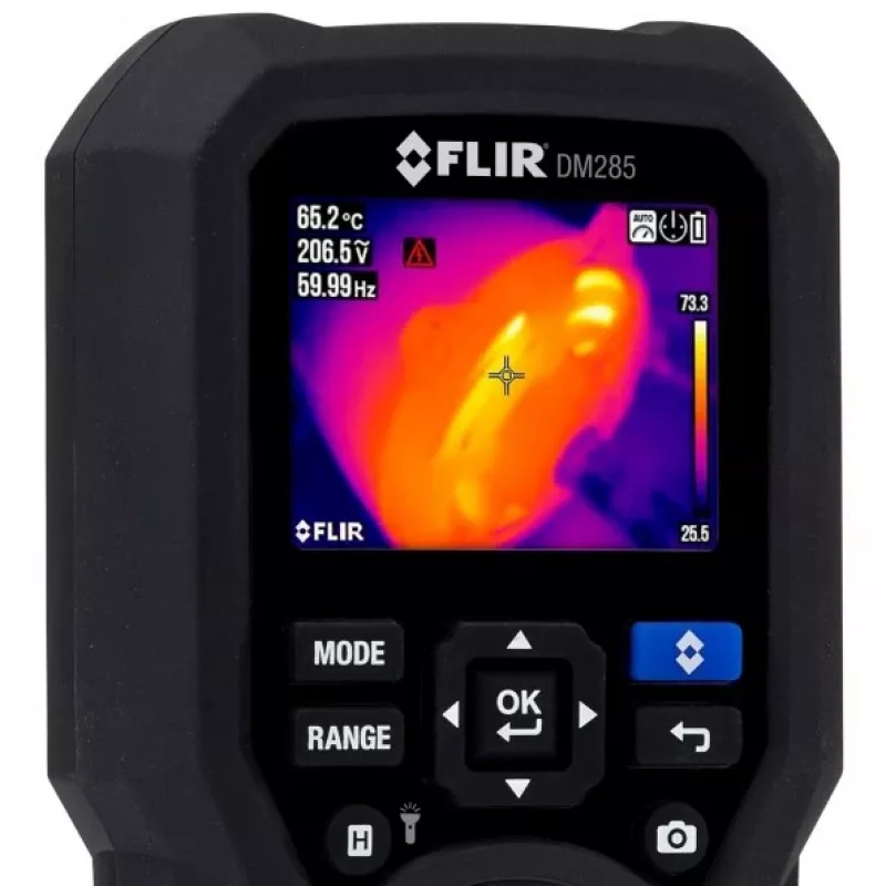 FLIR DM 285-FK terminio vaizdo kamera Juoda 160 x 120 pikselių Integruotas ekranas TFT