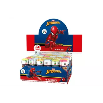 Muilo burbulai 60 ml Spiderman demonstracinė pakuotė 36 vnt.