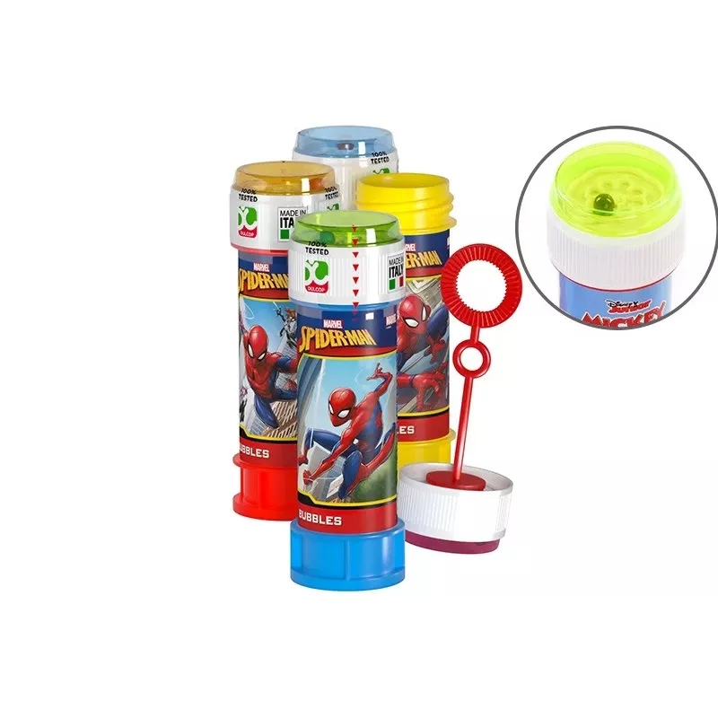 Muilo burbulai 60 ml Spiderman demonstracinė pakuotė 36 vnt.
