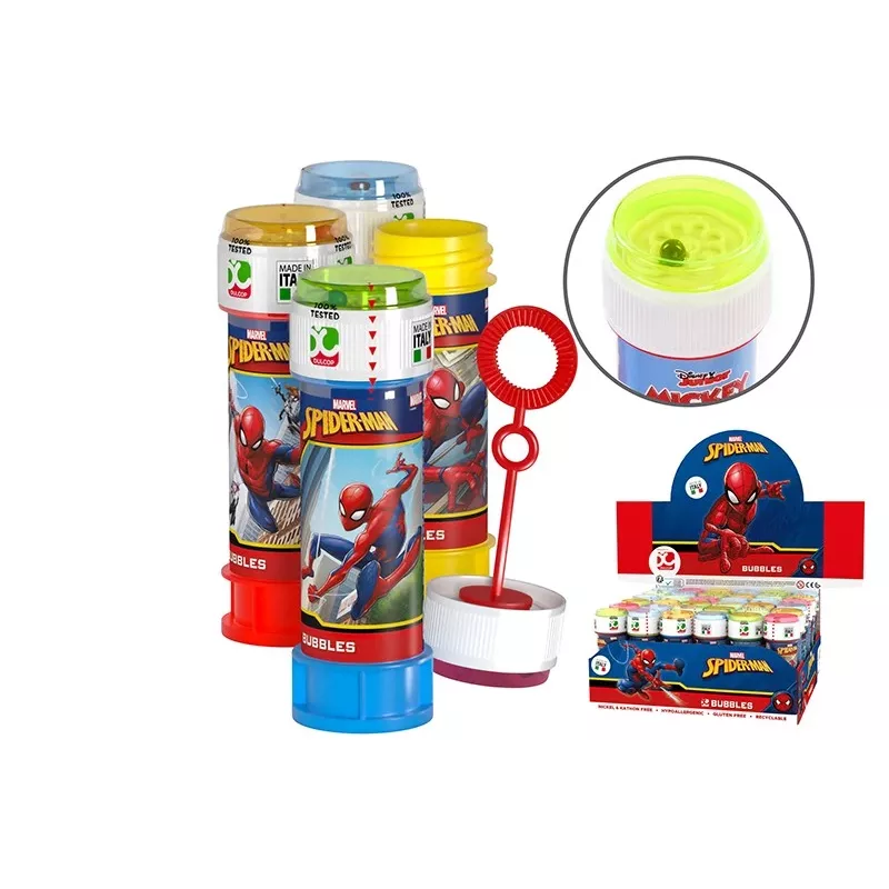 Muilo burbulai 60 ml Spiderman demonstracinė pakuotė 36 vnt.