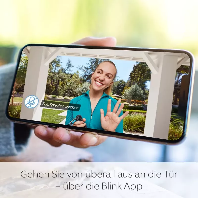 Amazon Blink Video Doorbell juoda