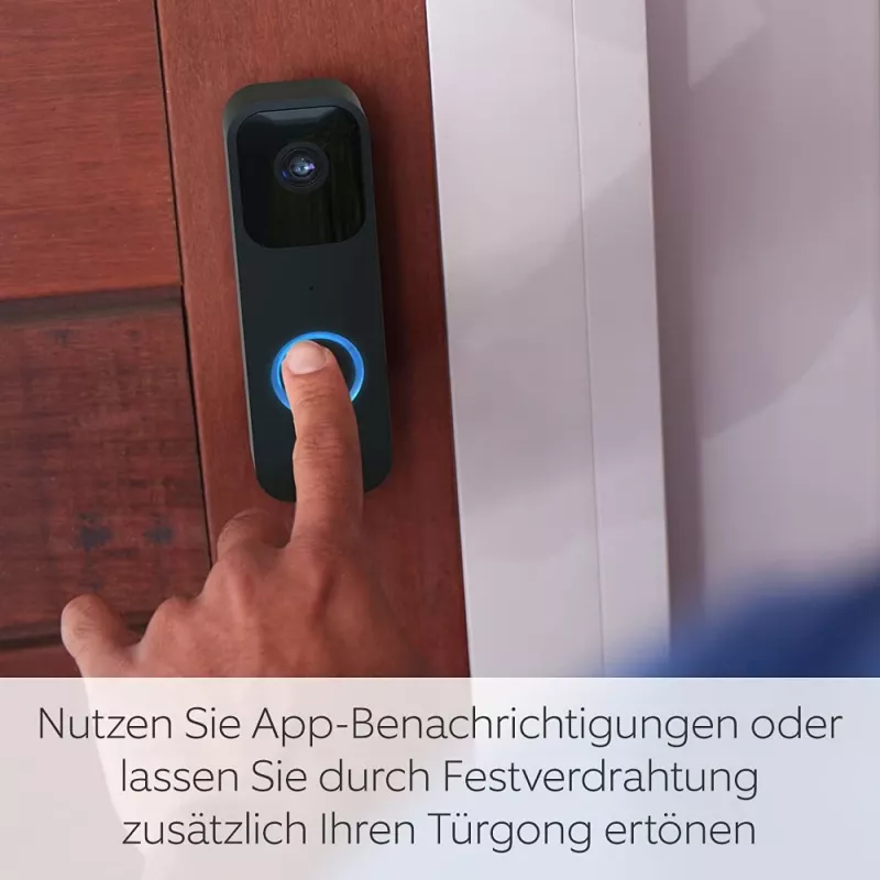 Amazon Blink Video Doorbell juoda