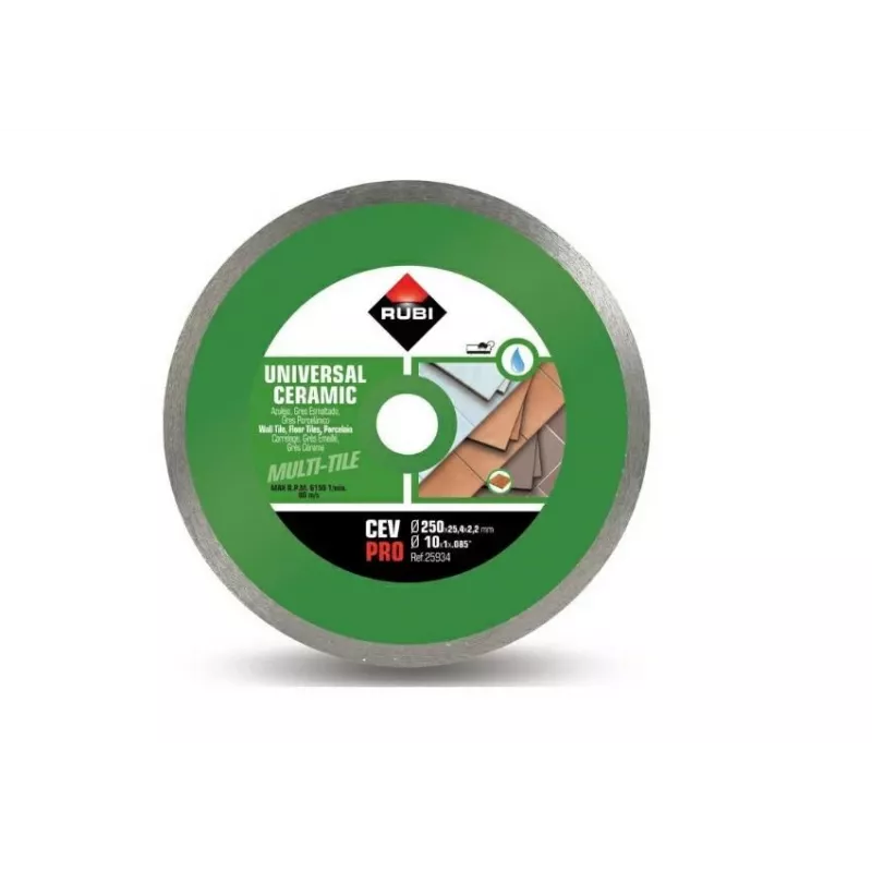 RUBI DIAM SHIELD CEV 180 SUPERPRO — RUBI deimantinių diskų apsaugos sistema, modelis 30945