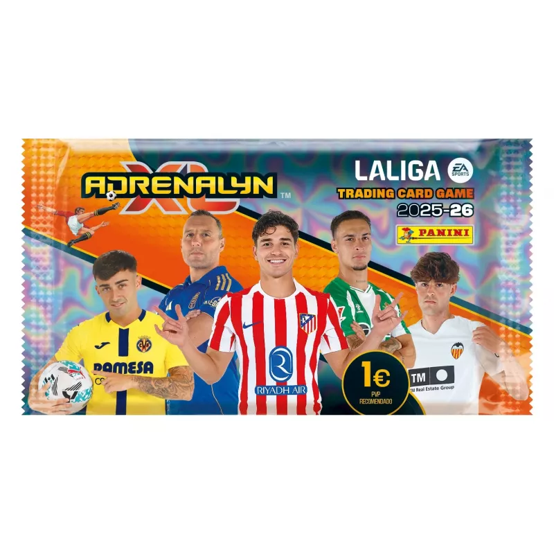 Lipdukų / kortelių pakelių rinkinys Dante La Liga Sports 2025-26 – 50 pakelių