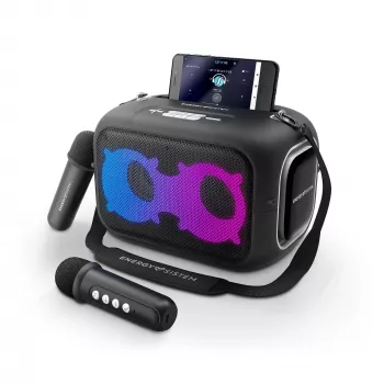 Stereo nešiojamas garsiakalbis Energy Sistem KaraokeStar Juoda