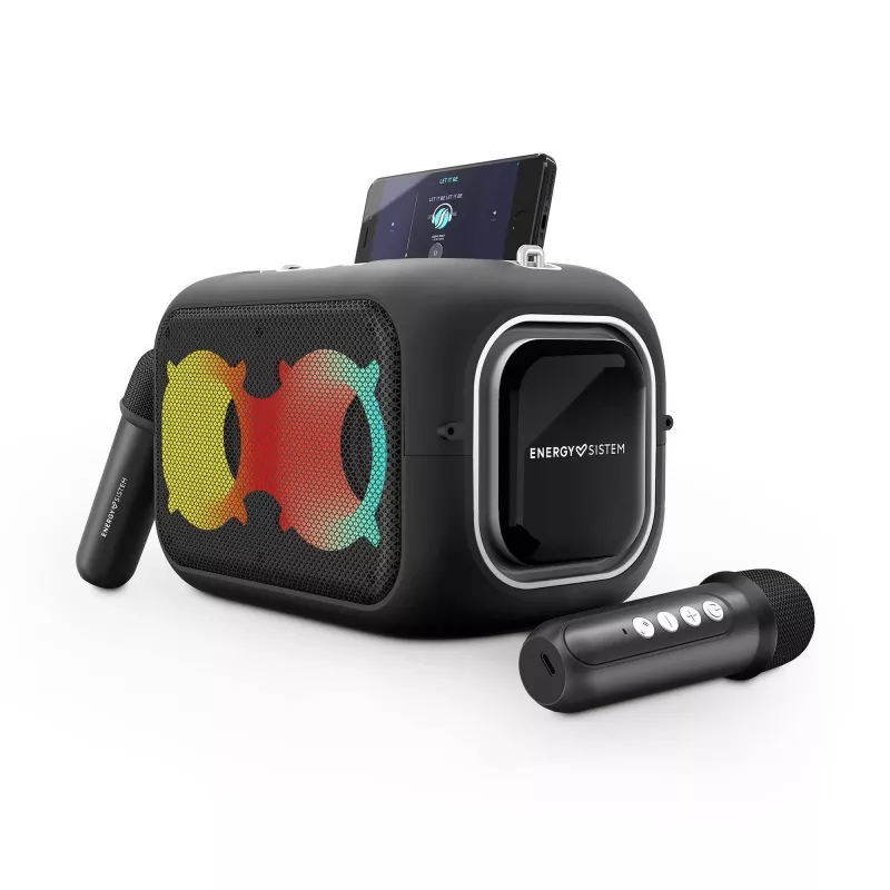 Stereo nešiojamas garsiakalbis Energy Sistem KaraokeStar Juoda