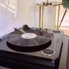 Belt-drive audio turntable Energy Sistem JuodaSpin Juoda Transparent 33 45 78 RPM