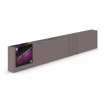 Lubinis išmaniojo apšvietimo rinkinys Philips Hue Perifo tiesus (3 reguliuojami prožektoriai, 1 šviesos juosta) Bluetooth, Balta, 220–240V, 24V lemputės