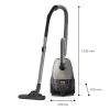 Cilindrinis dulkių siurblys „Philips 2000“ serija XD2152/12 — 850 W, 3 L dulkių maišelis, HEPA filtras, sausas valymas