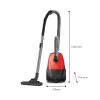 Cilindrinis dulkių siurblys Philips 1000 series XD1111/10, 800 W, sausas valymas, dulkių maišelis 3 L, HEPA, 77 dB